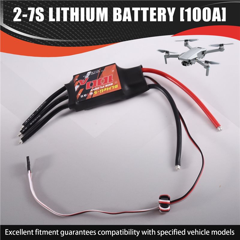 Best-RC Brushless ESC 100A Ele - Fpv Drone Quadcopter ulasan dan harga