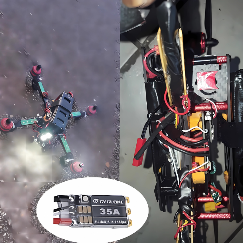 Cyclone 35A BLHeli_S ESC - Hig - Fpv Drone Motor ulasan dan harga