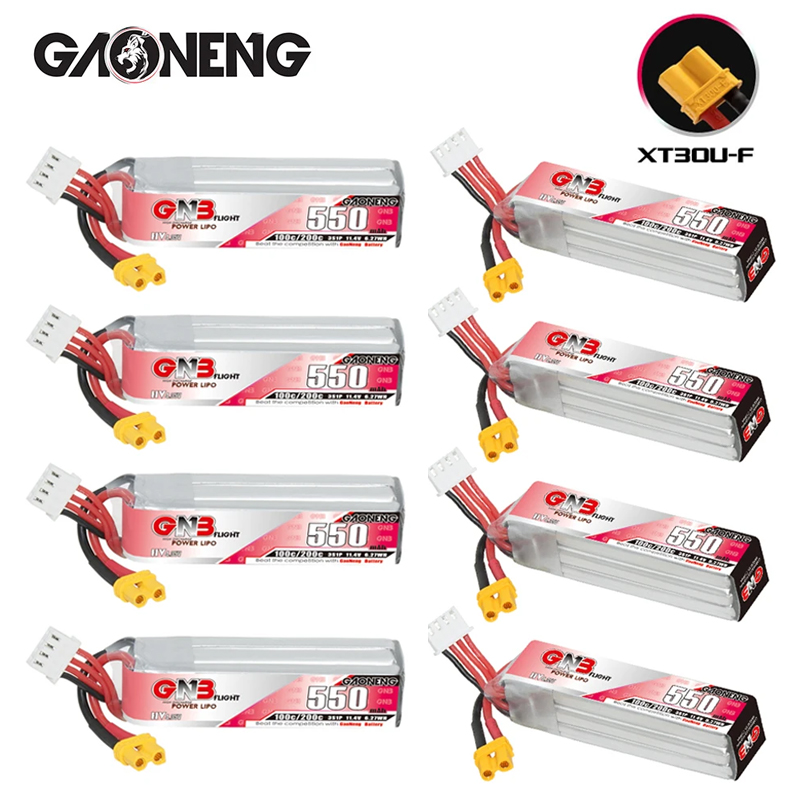 GNB HV 11.4V 550mAh 100C/200C  - Fpv Drone Quadcopter ulasan dan harga