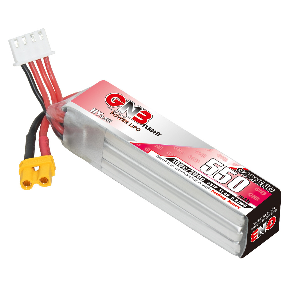 GNB HV 11.4V 550mAh 100C/200C  - Fpv Drone Quadcopter ulasan dan harga