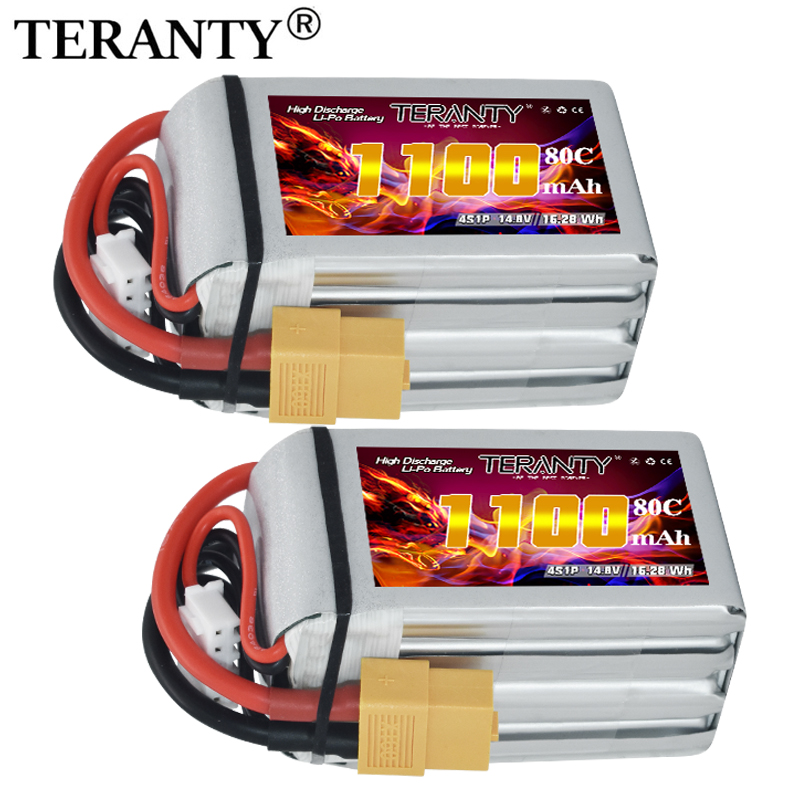TERANTY 4S 1100mAh 80C/160C Li - Fpv Drone Battery ulasan dan harga