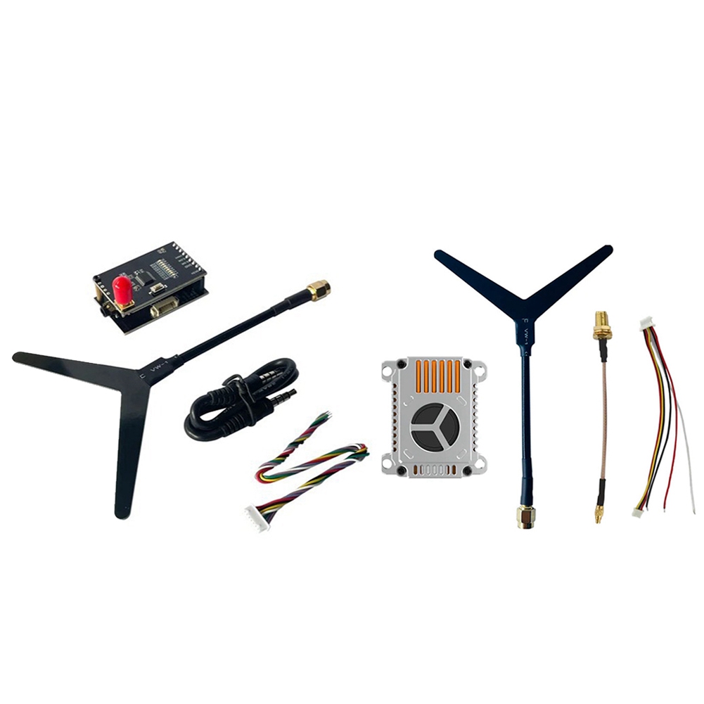 A63T-1.2G 2W VTX+1.2G 1.3G VRX - Fpv Drone Transmitter ulasan dan harga