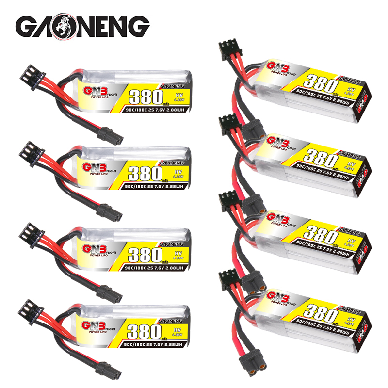 GNB 2S 7.6V 380mAh 90C/180C Li - Fpv Drone Battery ulasan dan harga