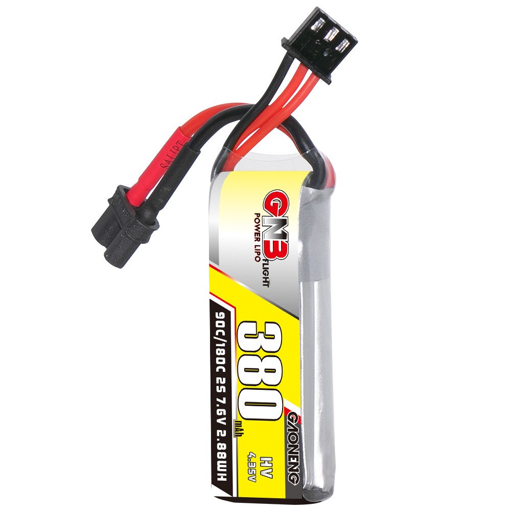 GNB 2S 7.6V 380mAh 90C/180C Li - Fpv Drone Battery ulasan dan harga