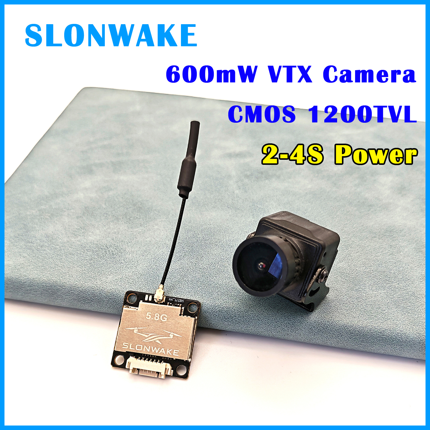 SLONWAKE Ready to use 5.8G 48C - Fpv Drone Frame ulasan dan harga