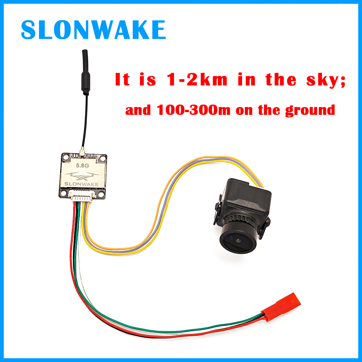 SLONWAKE Ready to use 5.8G 48C - Fpv Drone Frame ulasan dan harga