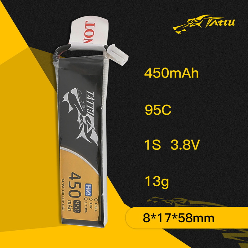 3Pcs NEW TATTU 450/500/550mAh  - Fpv Drone Battery ulasan dan harga