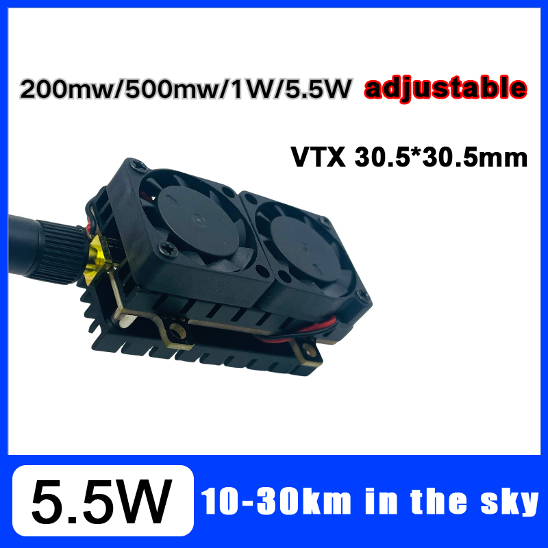 Long Range 5.8GHz 5.5W Video T - Fpv Drone Flight Controller ulasan dan harga
